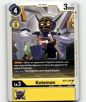 Digimon Kotemon Dimensional Phase Common