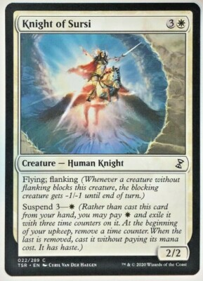 MTG Knight of Sursi Time Spiral Remastered 022/289 Regular Common