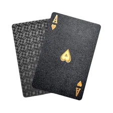 Diamond Waterproof Black Playing Cards , Deck Of Cards, HD, Poker Card