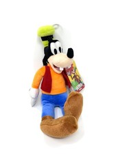 NWT Walt Disney Junior SOFT CLASSIC GOOFY 9" sitting Plush Stuffed Animal Toy BG