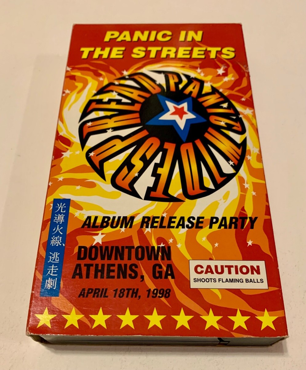 VHS Wjdespread Panic In The Streets Live Athens Georgia