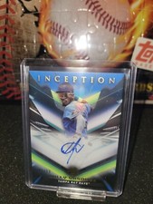 2023 Bowman Inception #BPA-WV Willy Vasquez Auto Blue #/99 RAYS