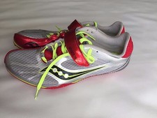 Gray Saucony Spitfire Track Men's Shoe