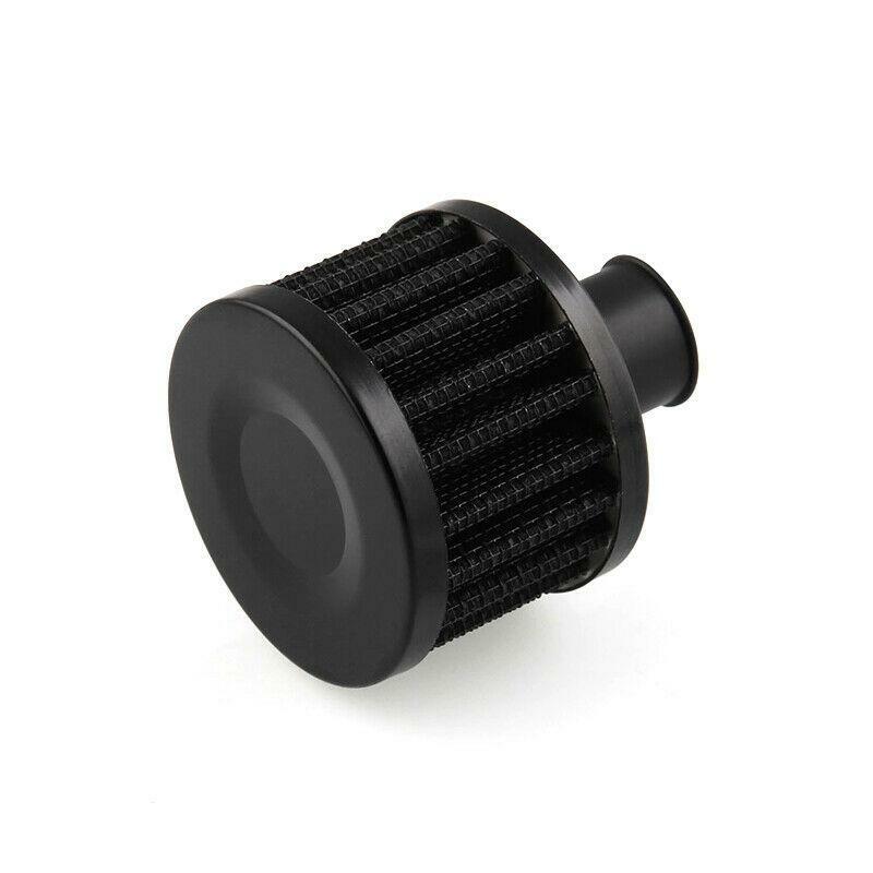 Car 1×CNC Aluminum AN8/AN10 Connector Valve Cover Oil Hat w/Air Filter