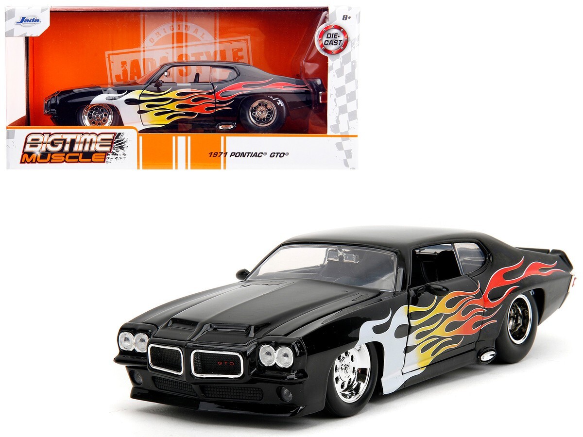 JADA BIGTIME MUSCLE 1971 PONTIAC GTO 1/24 DIECAST MODEL with
