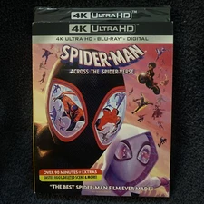 Spider-Man: Across the Spider-Verse (4K Ultra HD Blu-Ray + Digital, 2023) New
