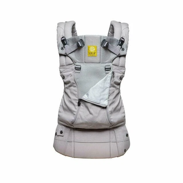 LILLEbaby COMPLETE All Seasons 6-Position Baby Carrier Stone 7-45 lbs Ergonomic
