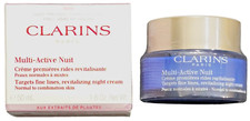 Image of Clarins Multi Active Targets Fine Lines Revitalizing Night Cream 50ml(Brand New)