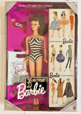 Unopened 1993 Mattel 35th Anniversary Barbie Box Damaged
