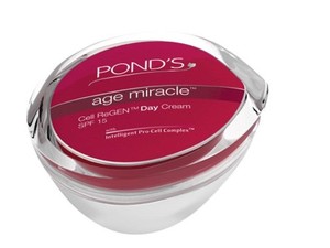 ponds age miracle cell regen day cream spf 15 pa  