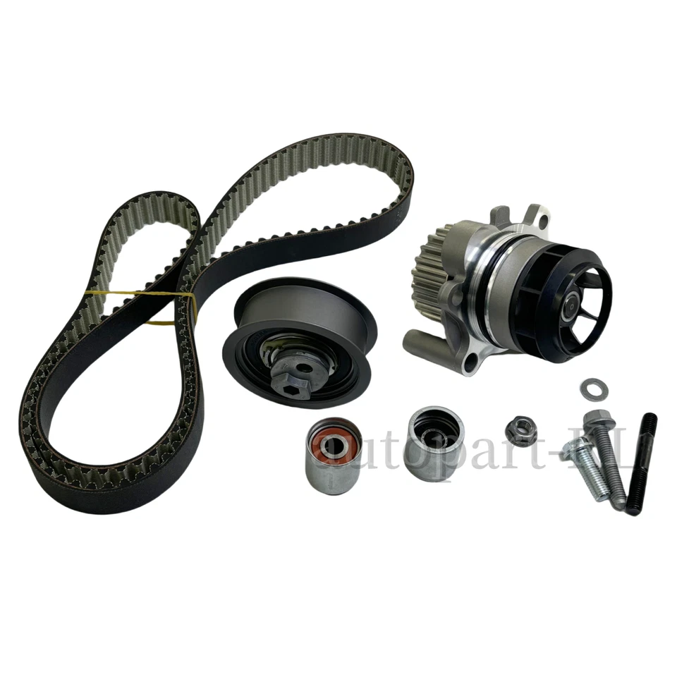 Timing Belt Water Pump Set For Audi A3 A4 TT VW Jetta Passat 2.0TFSI 06F198119A Foto 3 de 4