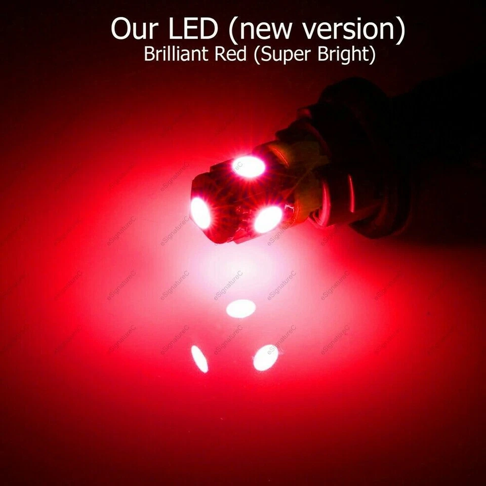 Paquete de 15 luces interiores LED rojas para Nissan Máxima 2009-2015 + herramienta de palanca Foto 3 de 4