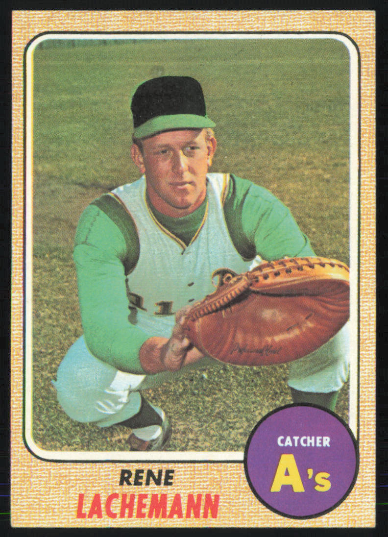 Rene Lachemann 1968 Topps #422 Oakland Athletics | eBay