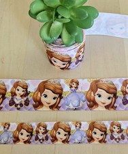7/8  1.5" 1 YD Sophia the First Grosgrain Ribbon Disney Princess Ribbon