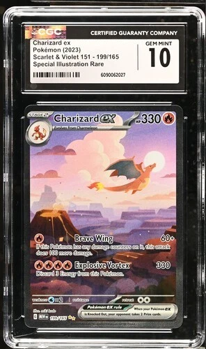 Charizard ex 199/165 SIR - Scarlet & Violet 151 CGC 10 GEM MINT