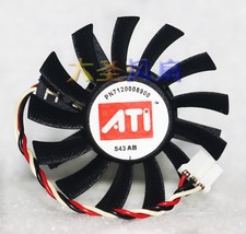 New For ADDA AD0512MX-RB0/6 12V Hole Spacing 27  35mm Graphics Card Fan