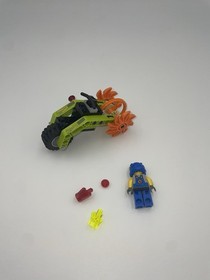 LEGO 8956 Power Miners Stone Chopper Motorcycle Missing Rock Monster