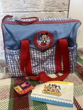 Vintage Hard To Find Disney Babies Deluxe Diaper Bag w/Accessories New With Tags