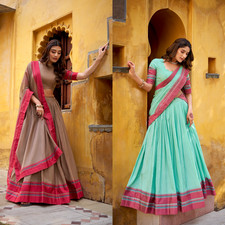 Wedding Bridal Bollywood Indian Lehenga Choli Ethnic Women's Party Clothing