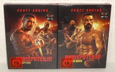 Blu-Ray Mediabook Bundle Undisputed 3+4 Uncut...
