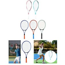 Tennis Racket Nylon Strings Aluminum Alloy Frame Comfortable Shockproof Tennis