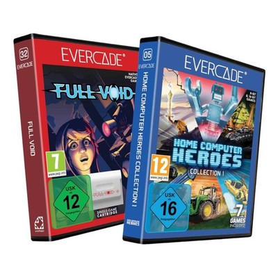 Blaze Evercade Catridge Full Void + Home Computer Heroes Collection Set NEU&OVP