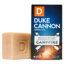 Duke Cannon Supply Co. Big Brick of Soap Bar for Men Campfire (Warm, Slightly