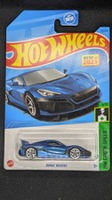 2023 Hot Wheels Hw Green Speed 410 Rimac Nevera 70250 Blue 164 Diecast New
