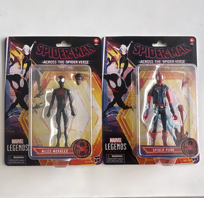Hasbro Marvel Legends Across the Spider-Verse Miles Morales & Spider-Punk 2pk