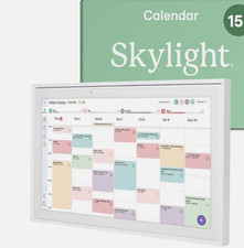 BRAND NEW -  Skylight Calendar 2 15 inches - White