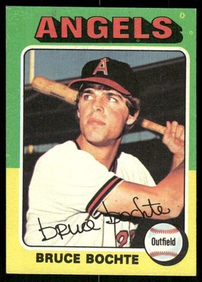 1975 Topps Bruce Bochte RC #392 California Angels