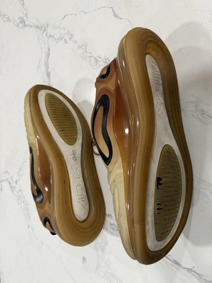 Nike Air Max 720 Desert Wheat/Black-Club Gold Low Top Lace Up AO2924-700 size 11