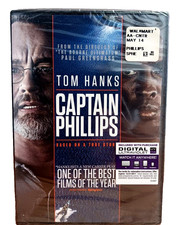 Captain Phillips DVD New Sealed Tom Hanks Based on a True Story 2015