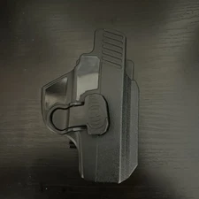 Tege OWB Holster For Ruger LC9s In Black Color