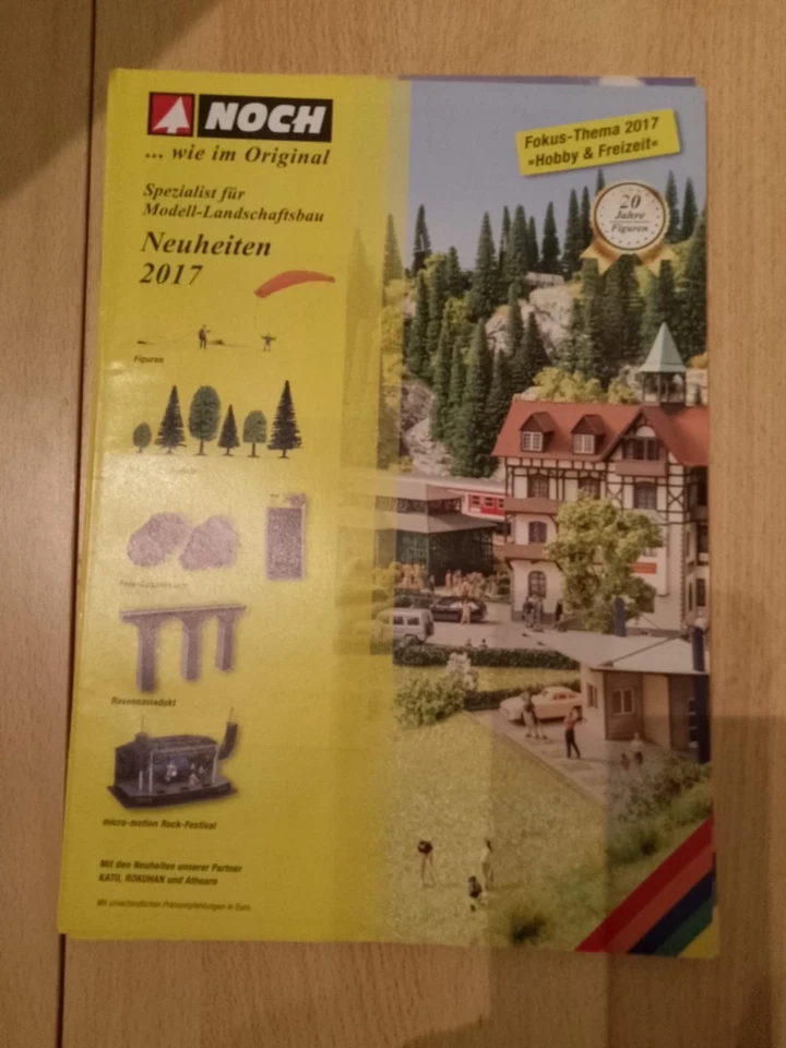 Noch Modellbau Landscaping Model Railway Accessories Catalogue G/0/H0/TT/Z 2013/16/17 - Image 4 of 4