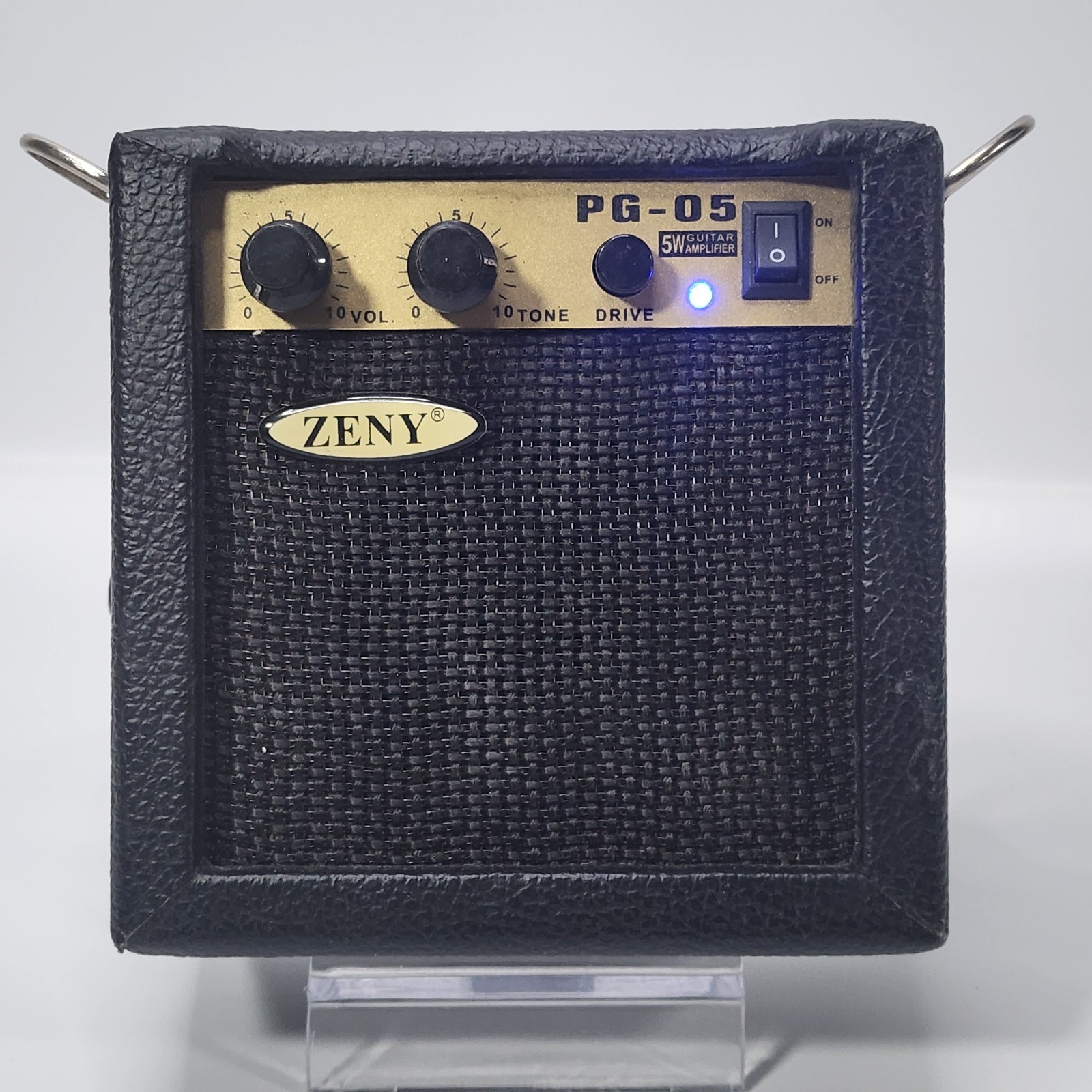 Zeny Mini PG-05 Guitar Amp 9 Volt Portable Bass Road Battery Operated Marshall