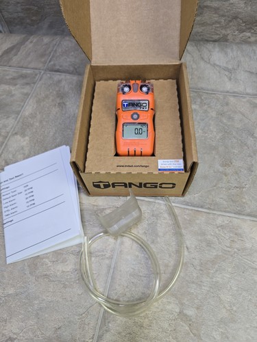 Industrial Scientific TangoTX1-2 H2S Gas Monitor Hydrogen Sulfide Detector 02/26