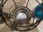 Mo Pac handlan lantern with rare GREEN 4 1/4" globe. — photo 6