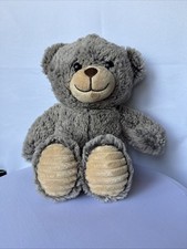Spark Create Imagine Teddy Bear Plush Taupe Light Brown 14 Textured Feet Animal