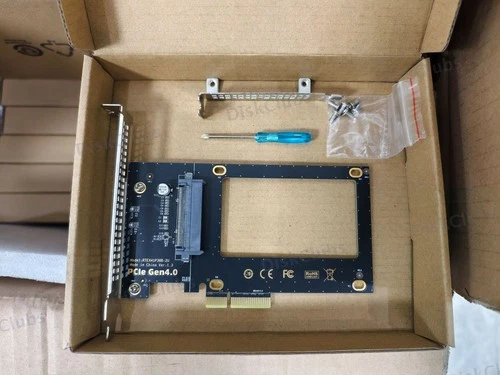 PCIE U.2 to PCI 4.0 x4/x8/x16 Adapter PCI Hard Drive Convert Card SFF8639 New