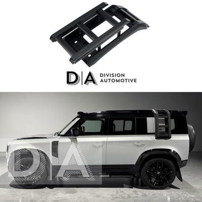 VERKLAPPBARE KLAPPBARE SEITENLEITER SCHWARZ FÜR LAND ROVER DEFENDER 90 110 L663 2020+