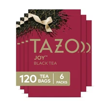 TAZO Joy Limited Edition Seasonal Black Tea Blend Tea Bags, 120 Total Bags (20Ct