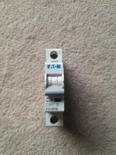 Eaton EMCH116 16A Type C MCB C16 Used Circuit Breaker