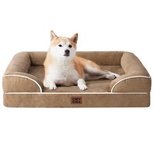 Orthopedic Memory Foam Dog Bed for Large Dogs, Waterproof  Washable, NonSlip