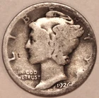 1926-P Mercury Dime - Good - 4037ED - FREE SHIPPING