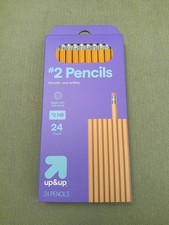 Up & Up Brand #2 HB Unsharpened Wood Pencils,...