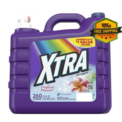 #ad #ad Xtra Tropical Passion Liquid Laundry Detergent 312 fl oz 260 Loads $17.30