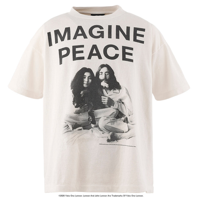 SAINT Mxxxxxx × JOHN LENNON Tシャツ XL SAINT Mxxxxxx John Lenon Imagine Peace T-shirt White | eBay