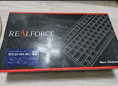 Eng) REAL FORCE R2 Silent TKL 30g Topre Keyboard Two-Tone Grey