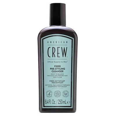 AMERICAN CREW Fiber Pre-Styling Haarshampoo Männer vegan stärkend Textur 250 ml